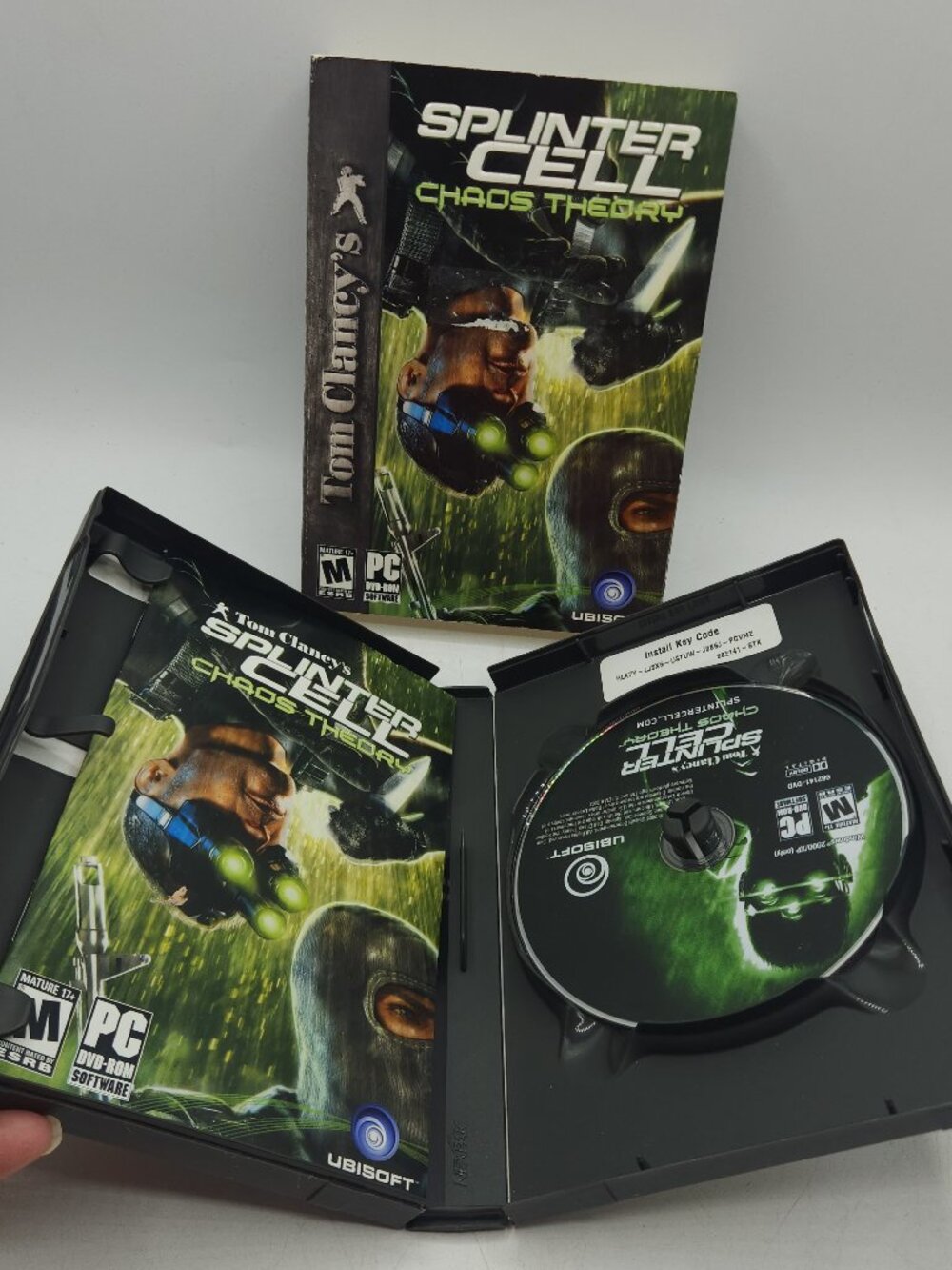 TOM CLANCY'S SPLINTER CELL - CHAOS THEORY (PC/DVD ROM) RATED M 2005